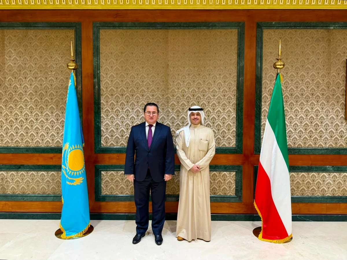 الكويت وكازاخستان تبحثان توسيع التعاون في التجارة والاستثمار والأمن الغذائي
