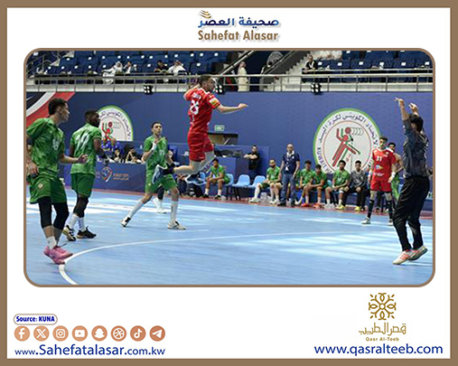 كأس العرب لكرة اليد.. منتخب تونس يهزم نظيره المغربي 35-32 ضمن دور تحديد المراكز..