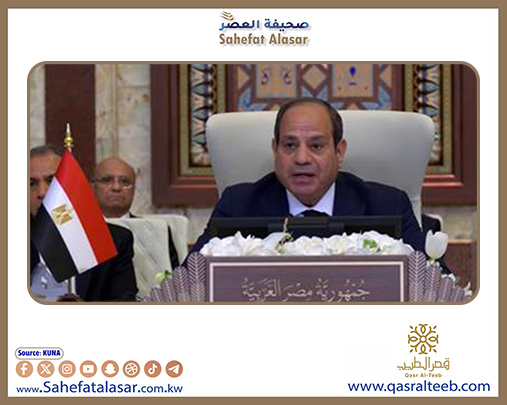 الرئيس المصري يدعو ترامب لإيقاف إطلاق النار بغزة تمهيدا لإطلاق عملية سياسية يكون فيها وسيطا وراعيا..