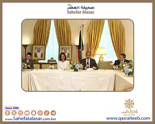 سفيرة الكويت بواشنطن والرئيس التنفيذي لمؤسسة البترول يبحثان مع وزير الداخلية الأمريكي تعزيز التعاون الاستراتيجي..