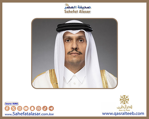 رئيس الوزراء القطري يبحث مع وزير خارجية النرويج هجوم الاحتلال الاسرائيلي على إيران..