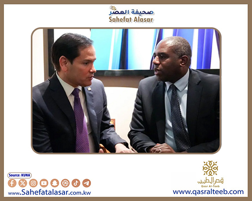وزير الخارجية الأمريكي ونظيره البريطاني يبحثان الوضع الإنساني في غزة..