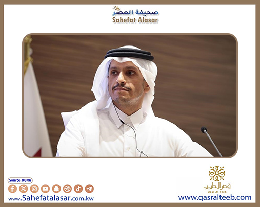 رئيس الوزراء القطري يبحث مع مسؤولين اوكرانيين مستجدات الأزمة بين بلادهما وروسيا..