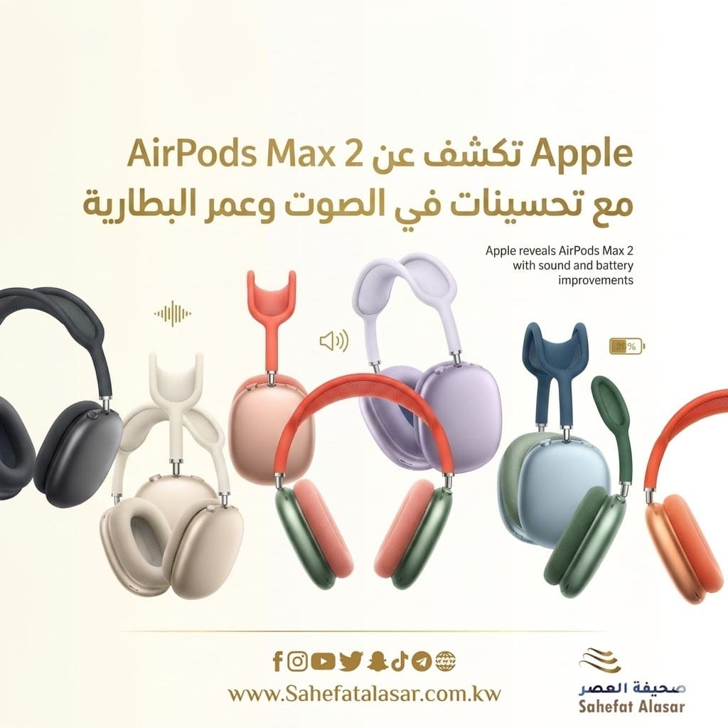 Apple unveils AirPods Max 2 with improvements in sound and battery life..