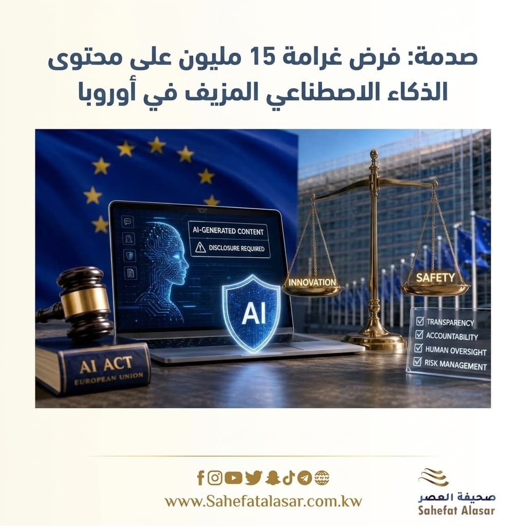 Shocking: Fake AI content fined €15 million in Europe..