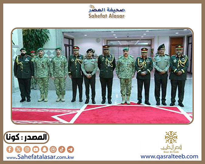 وكيل الحرس الوطني: نتطع إلى تعزيز التعاون مع الجيش البنغلاديشي وتبادل الخبرات في التمارين والدورات..