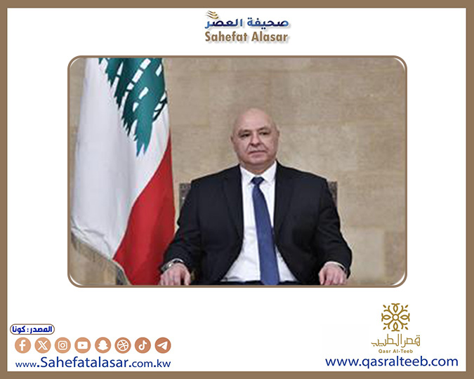 الرئيس اللبناني يصل إلى فرنسا في أول زيارة لدولة أوروبية منذ انتخابه..