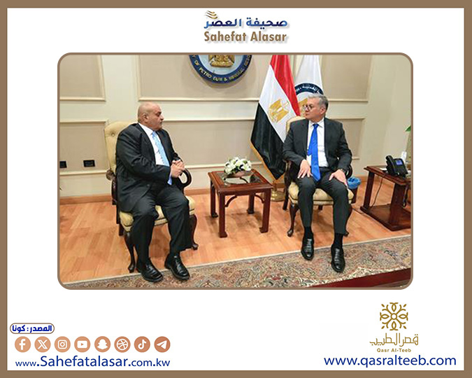وزير البترول المصري يبحث مع أمين (العربية للطاقة) سبل تعزيز التكامل العربي..